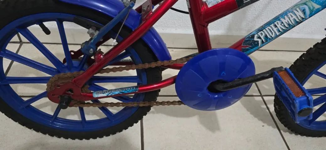 Bicicleta infantil aro 16 usada - Foto 3