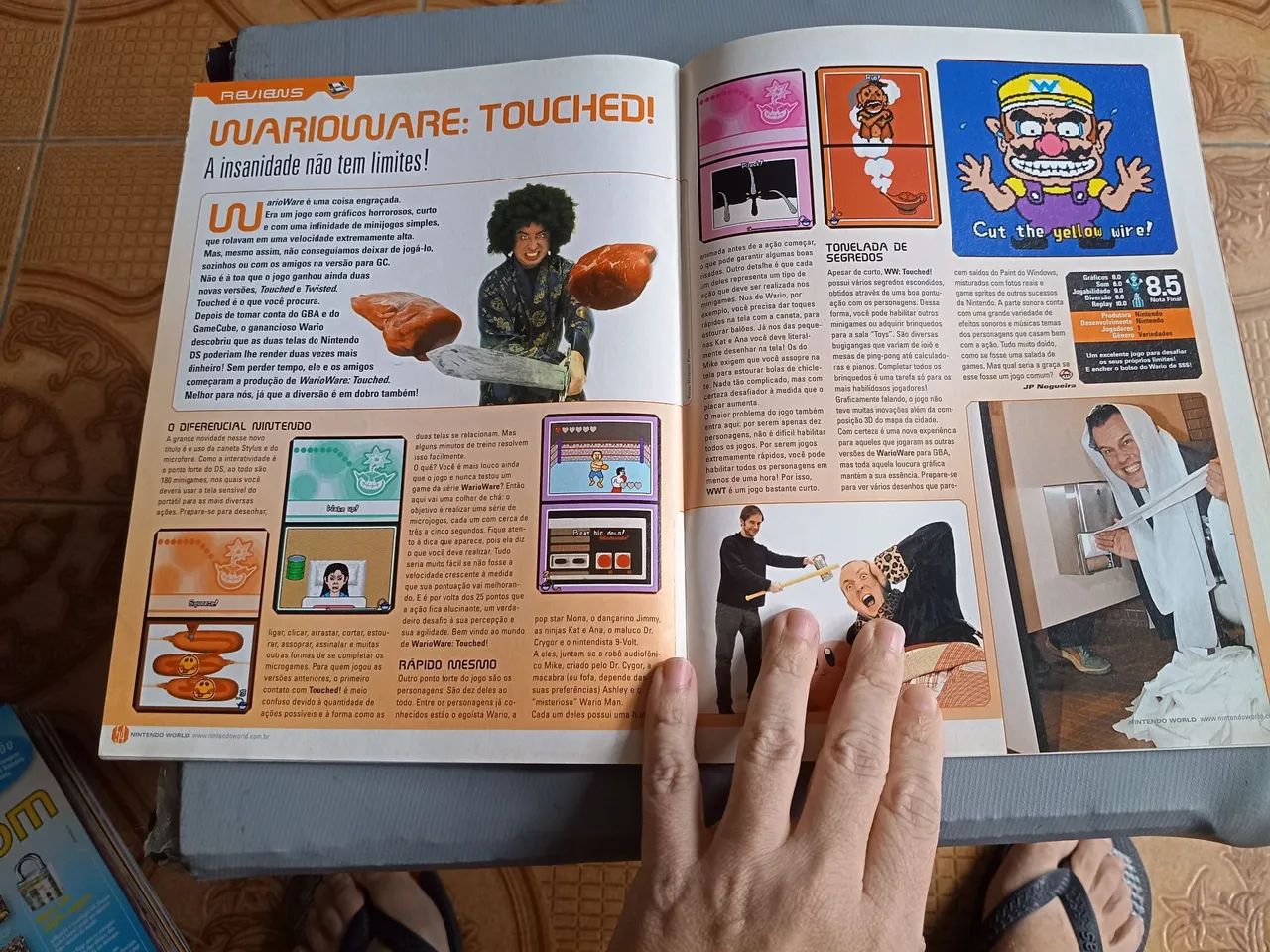 Revista de videogames Nintendo World 80 - Livros e revistas