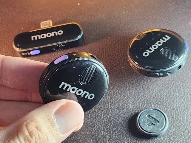 Microfone lapela Maono WM620 USB-C - Foto 2