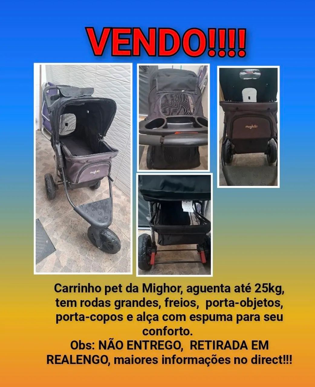 pet carrinho