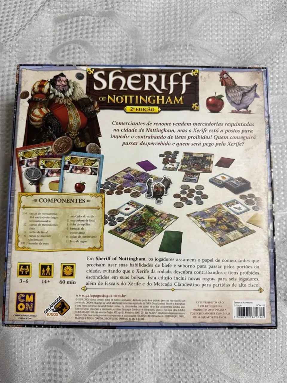Jogo de tabuleiro Sheriff of Nottingham - Foto 3
