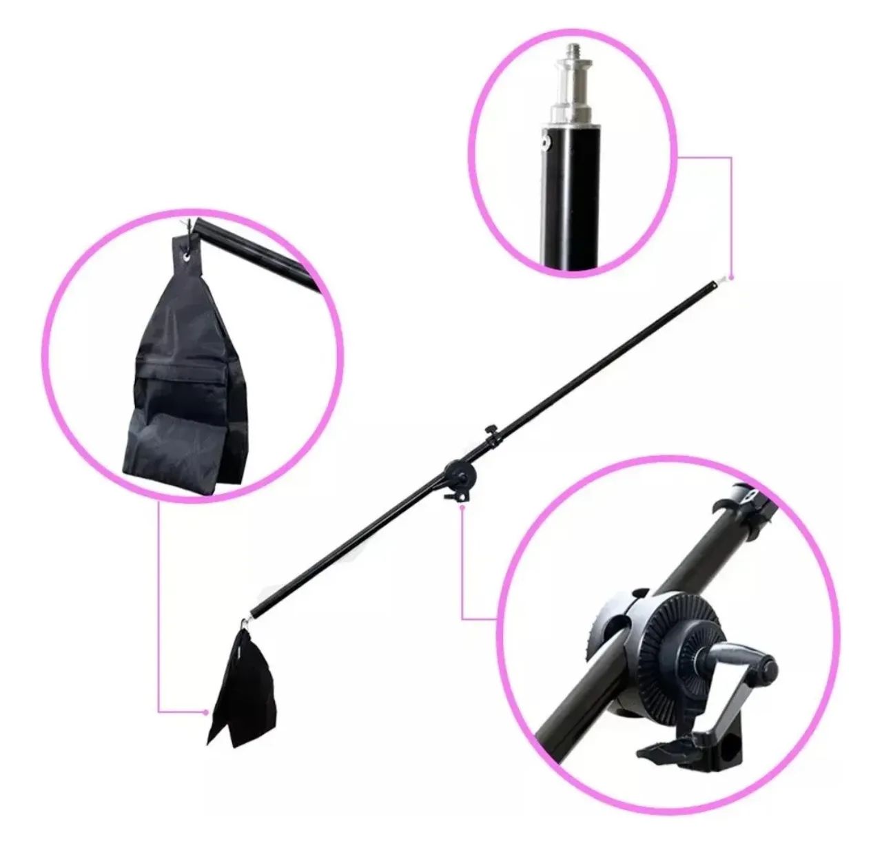 Braço extensor para tripé de iluminação  - Foto 4