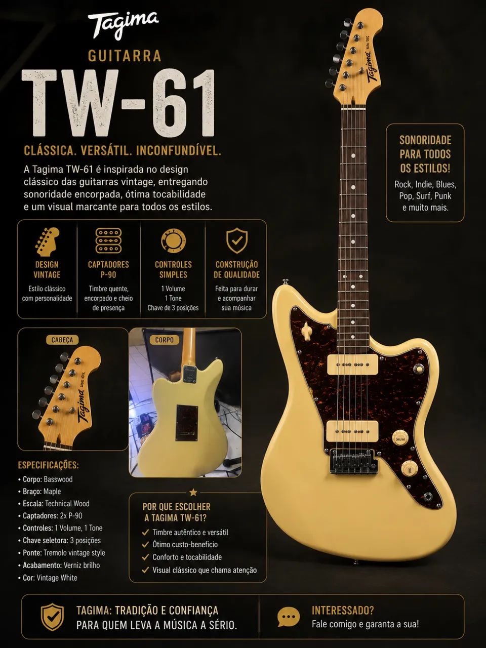 Guitarra TW 61 