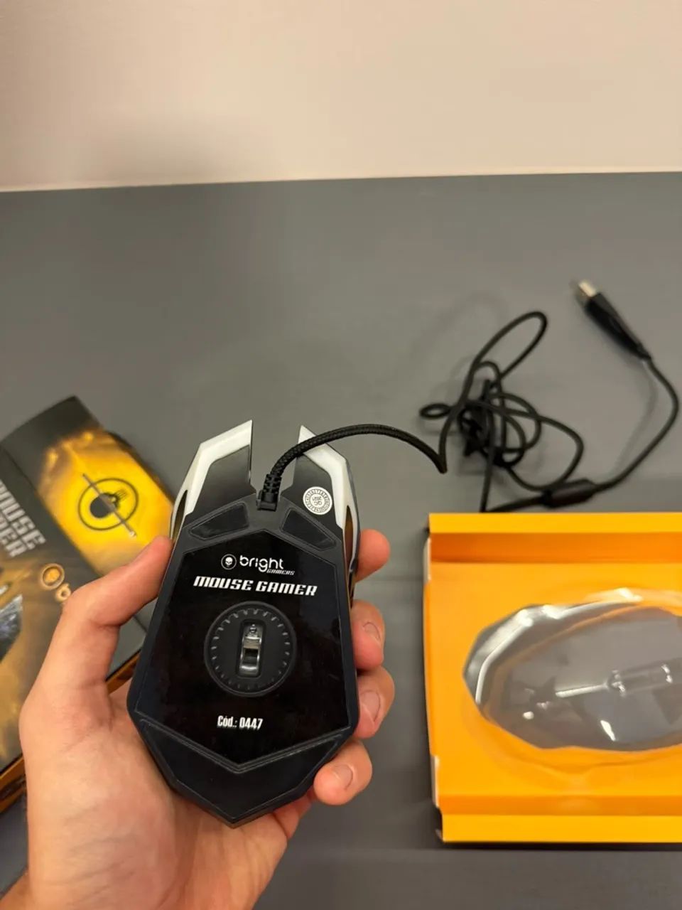 Mouse gamer Bright Light - Foto 4