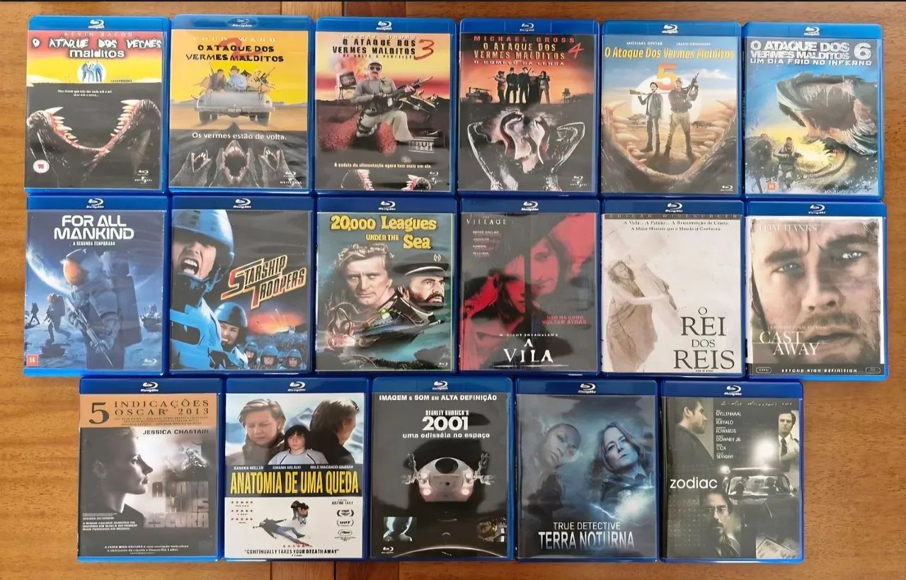 Lote com 85 Blu-ray Autorados  - Foto 2
