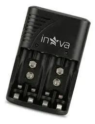 Carregador Para Pilhas E Baterias Aa, Aaa, 9v - Foto 2