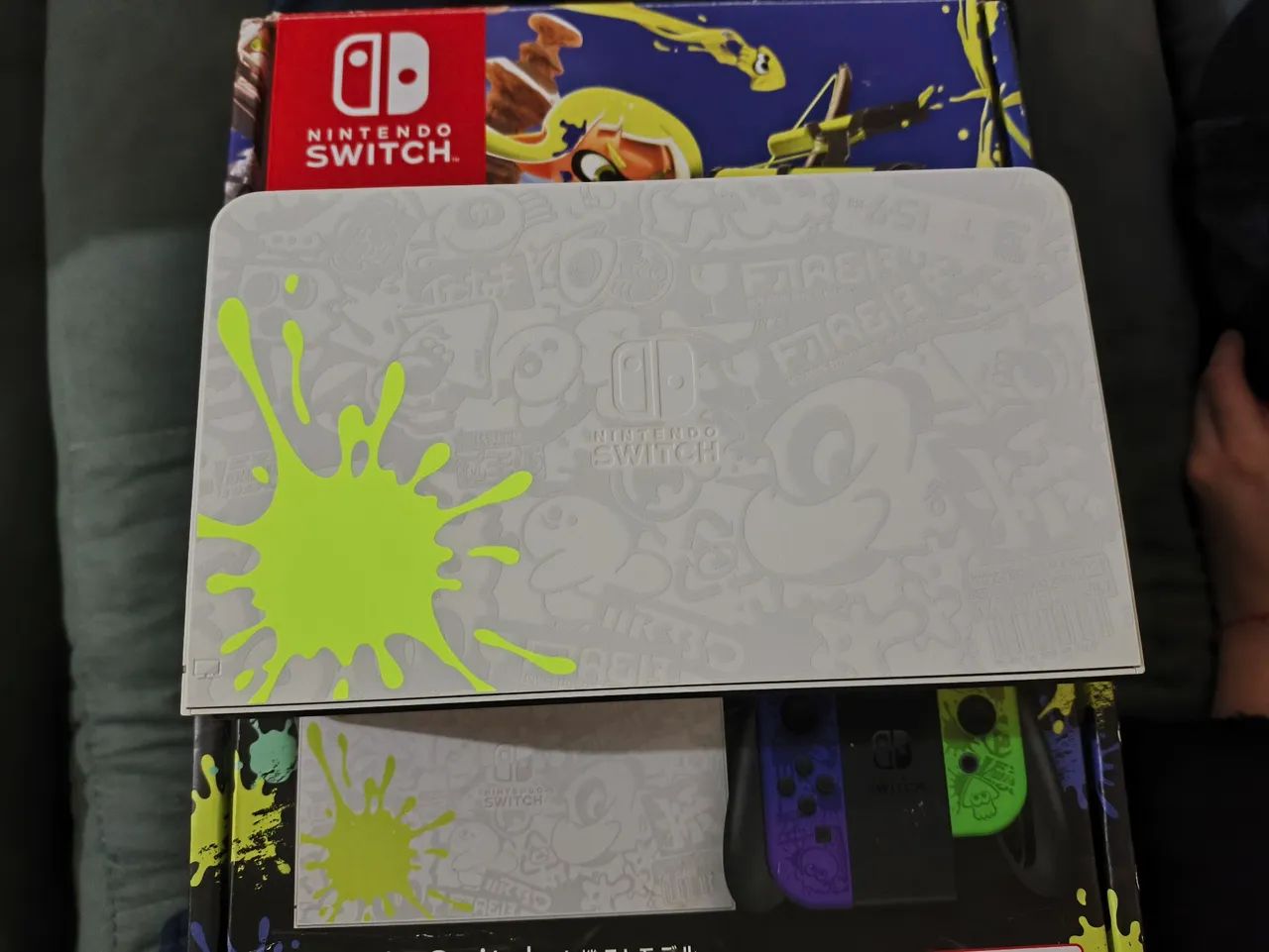 nintendo switch oled splatoon 3 Desbloqueado 256 GB - Foto 2