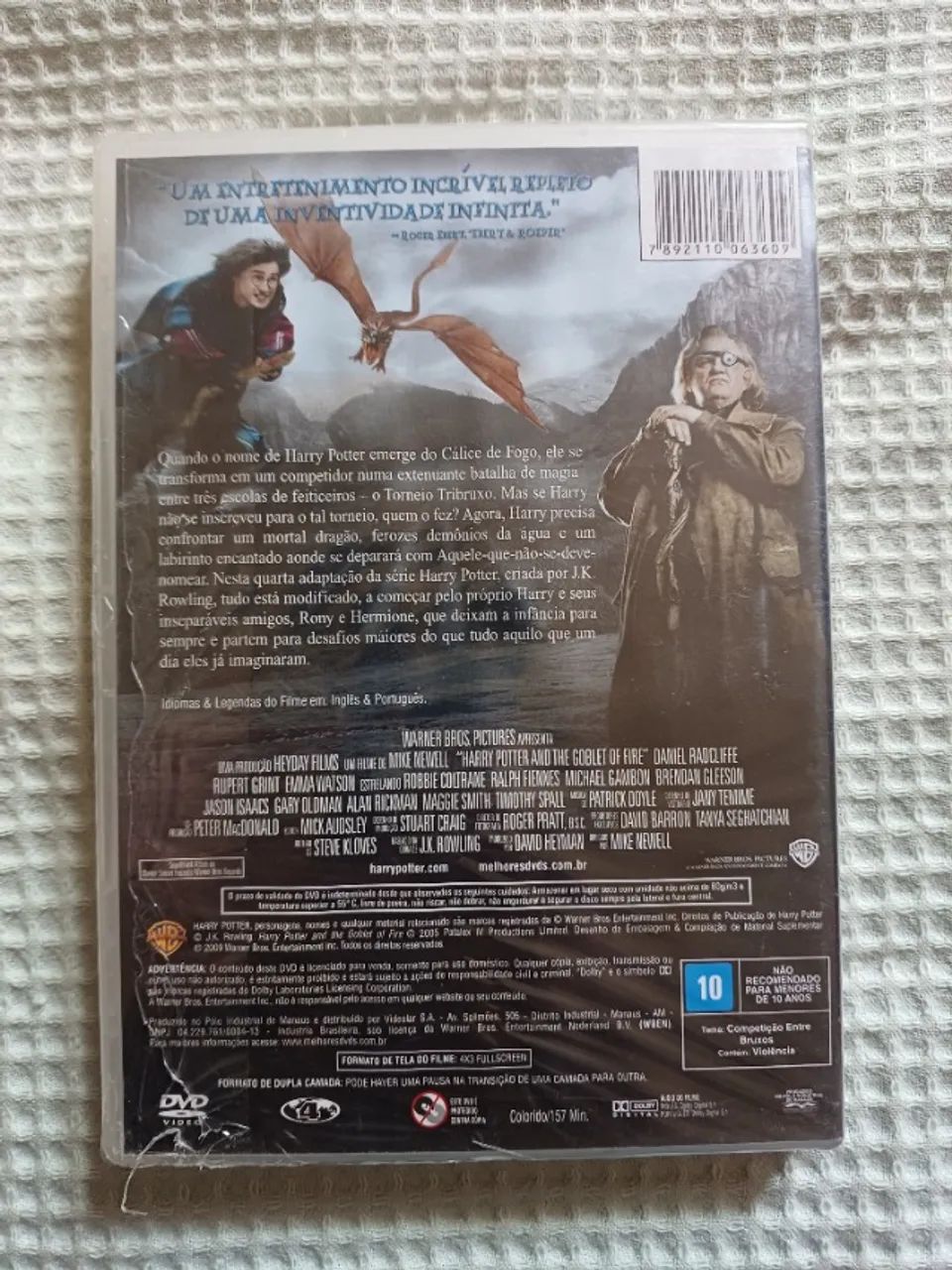 DVD Harry Porter E O Cálice De Fogo - Lacrado !!!! - Foto 2