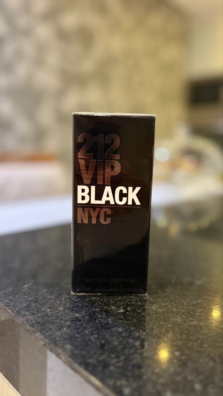 Perfume 212 VIP Black NYC - Novo e Lacrado