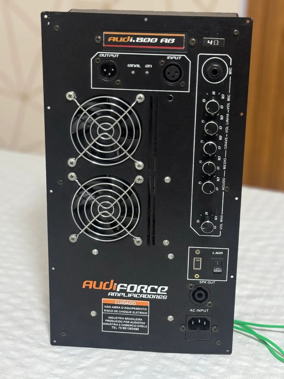 Painel Ativador Sub. Amplificador Caixa De Som 800w  - Foto 3