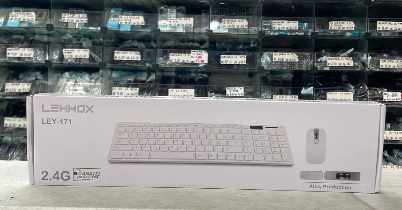 Kit teclado e mouse com ou sem fio  - Foto 4