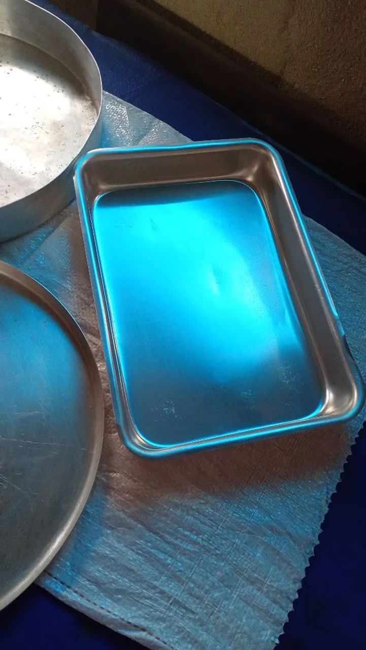 Kit tabuleiro e forma de pizza bem conservados - Foto 2