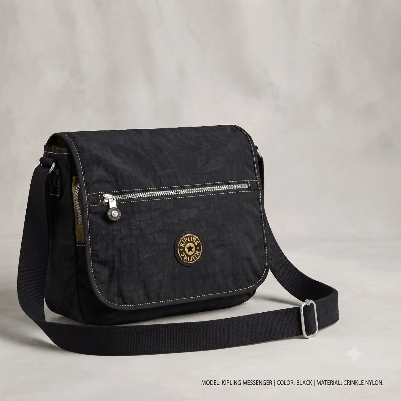 Bolsa tiracolo (messenger bag) da marca Kipling.