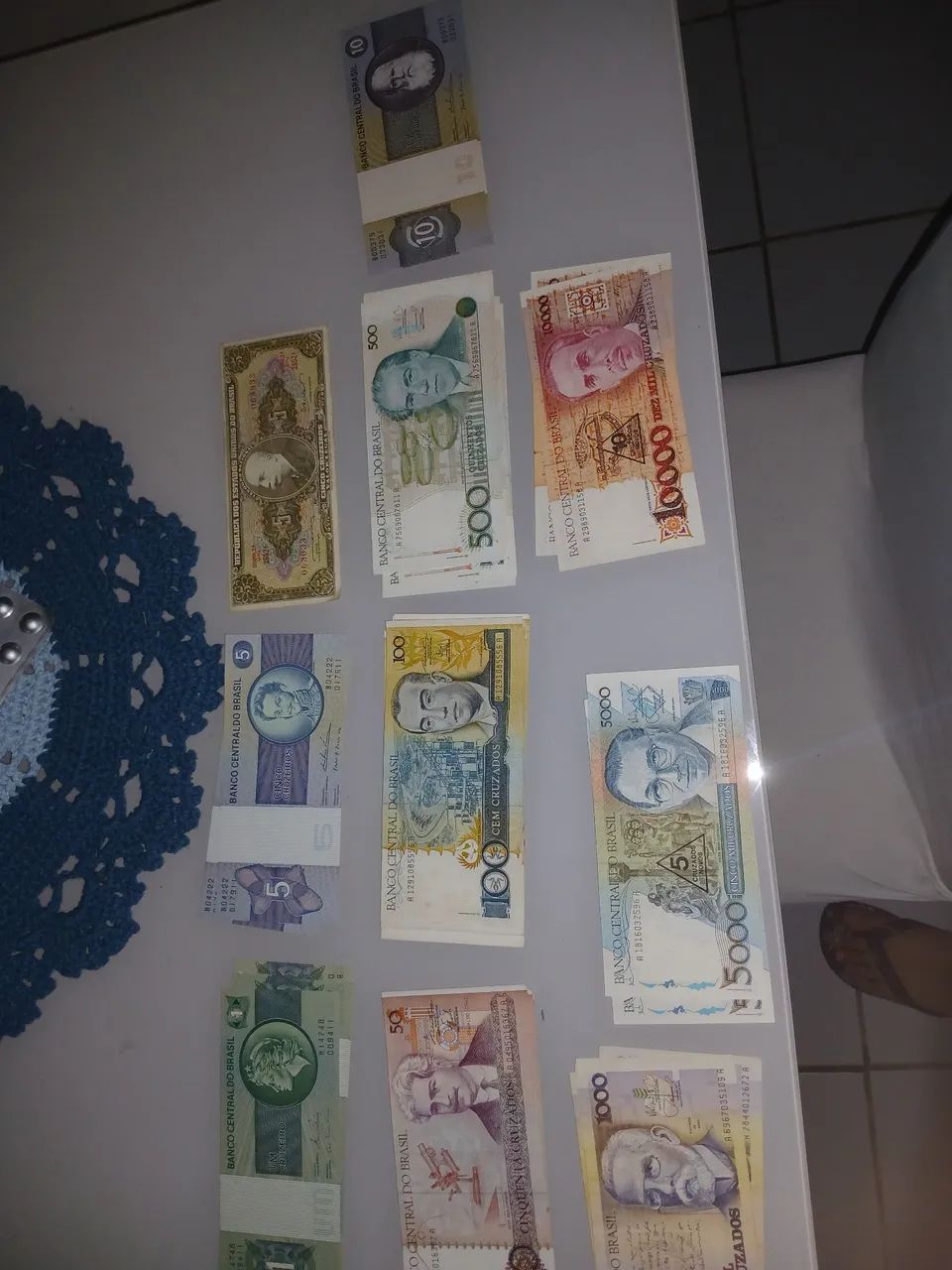 coleção de cedulas antigas (53 cédulas em bom estado)