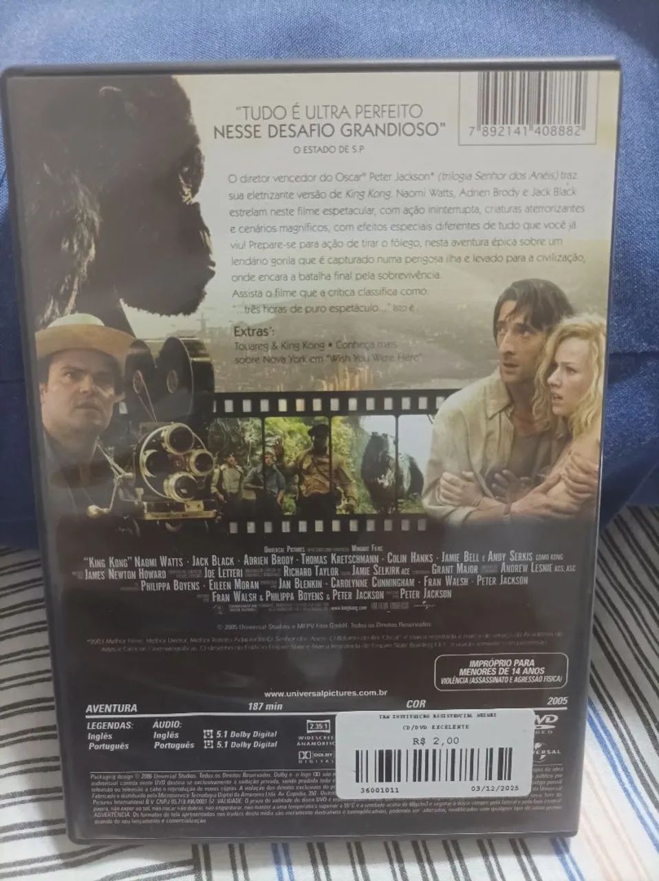 Dvd filme king Kong  - Foto 2