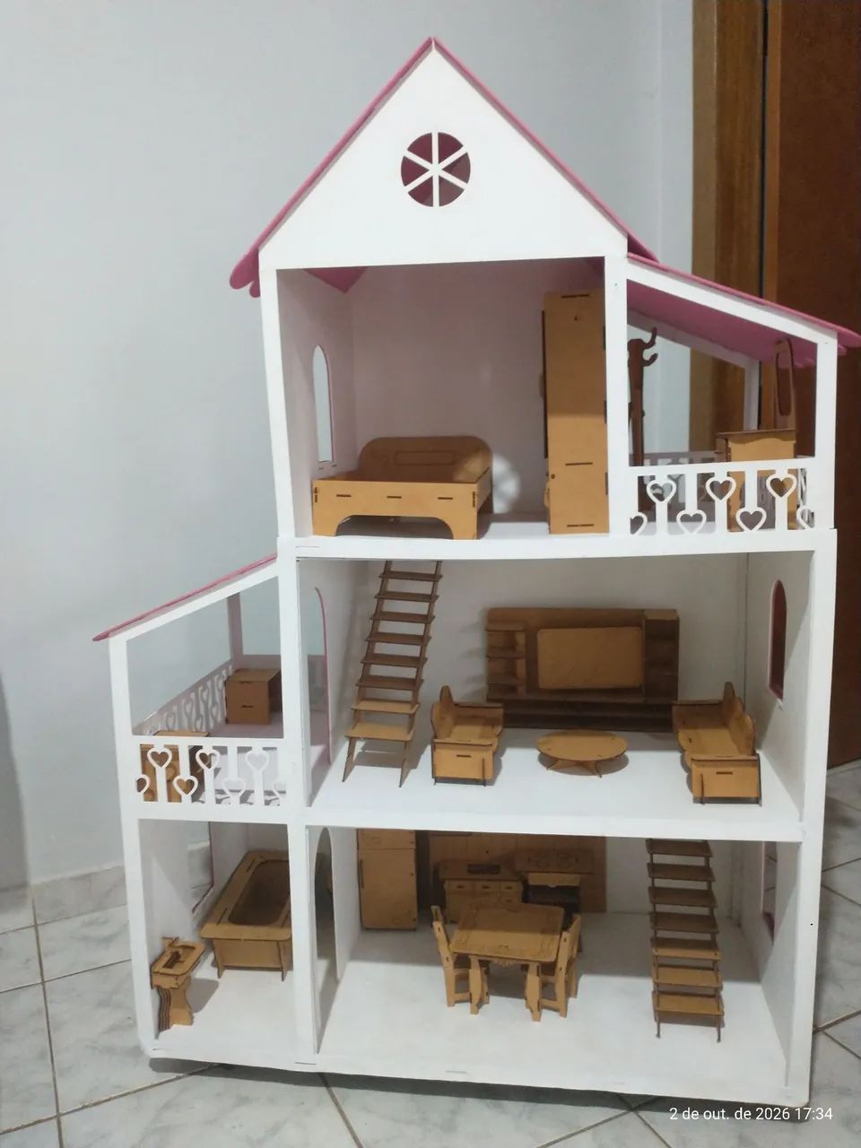 Casa de boneca Barbie  - Foto 2