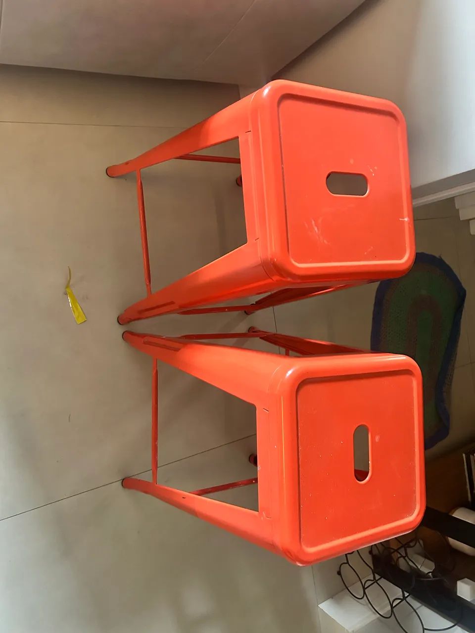Bancos Altos de Metal - Design Moderno - Foto 2