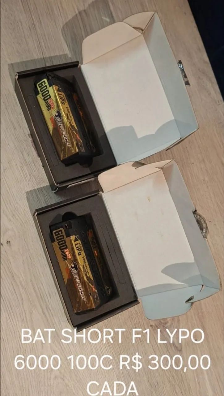 BAT LIPO SHORT 2S SUNPADOW 6000 MaH 100C  - Foto 2