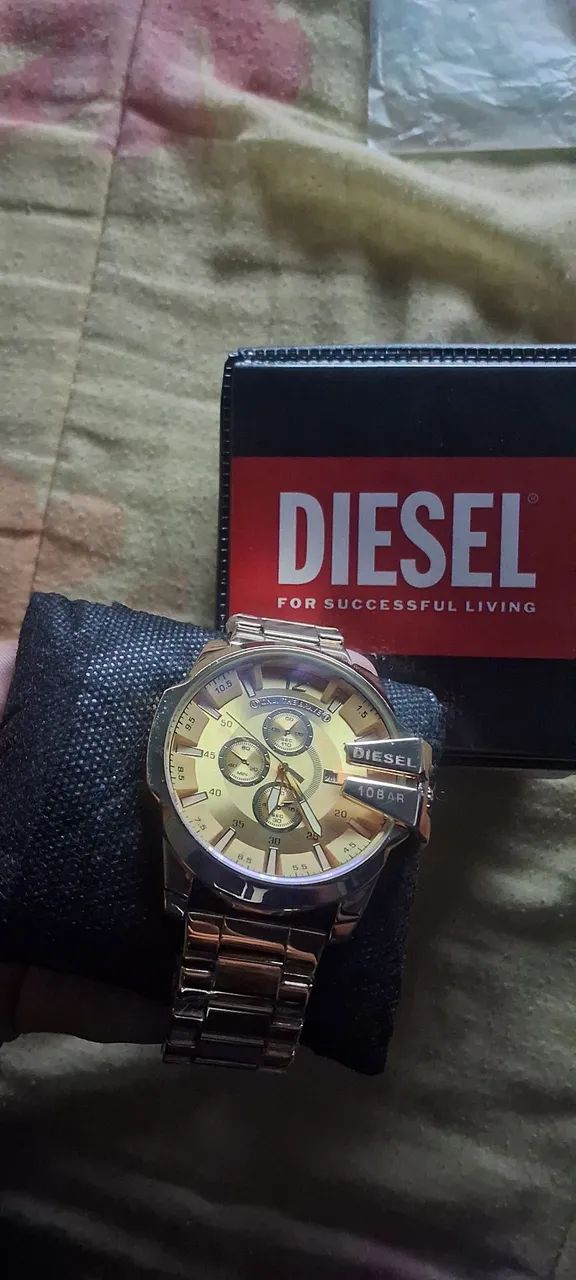 Diesel 10bar dourado - Foto 3
