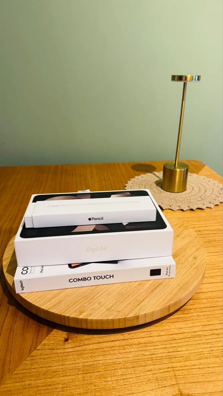 iPad Air 5 M1 256GB + Apple Pencil 2 + Logitech Combo Touch - Foto 5