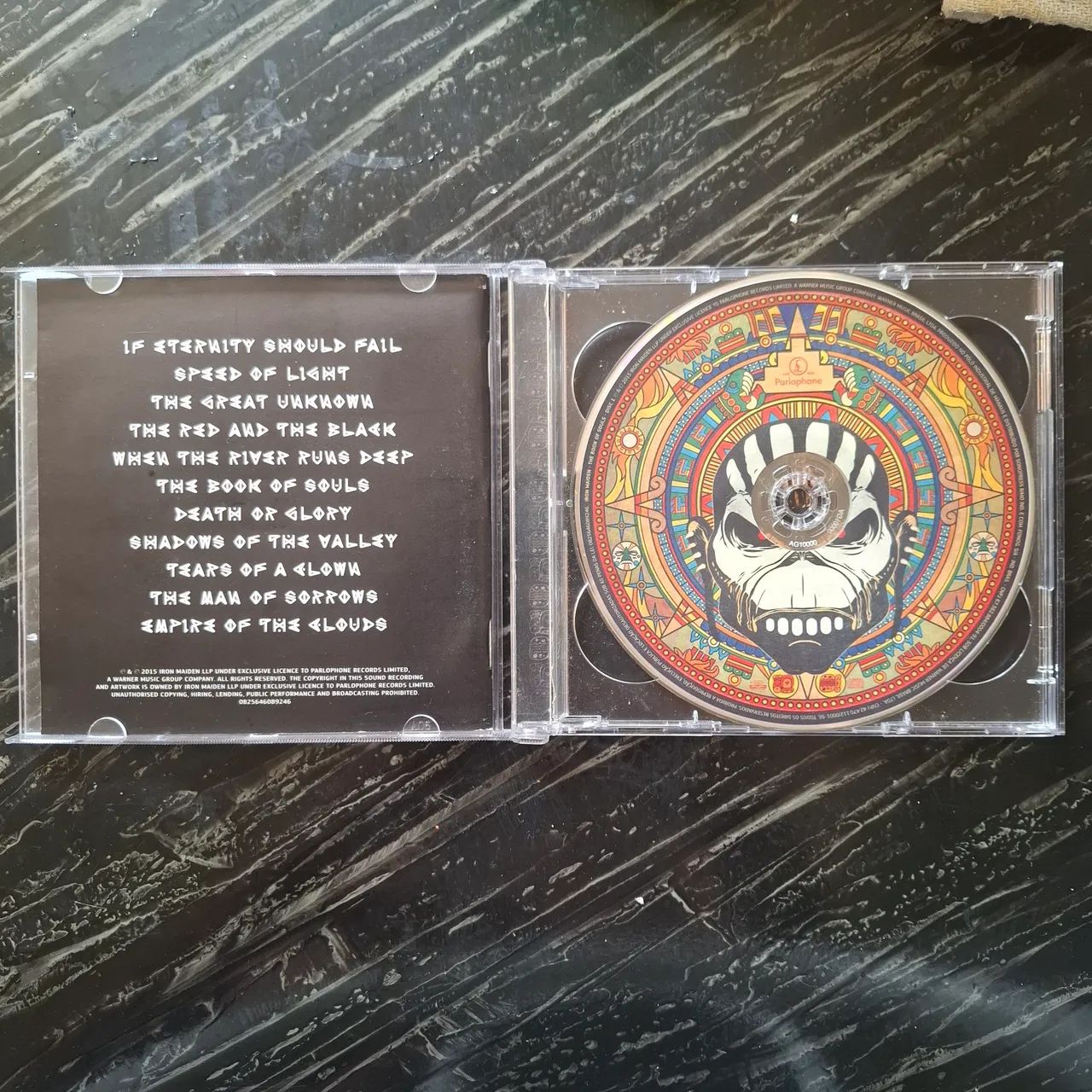 CD Duplo Iron Maiden - The Book Of Souls - Foto 3