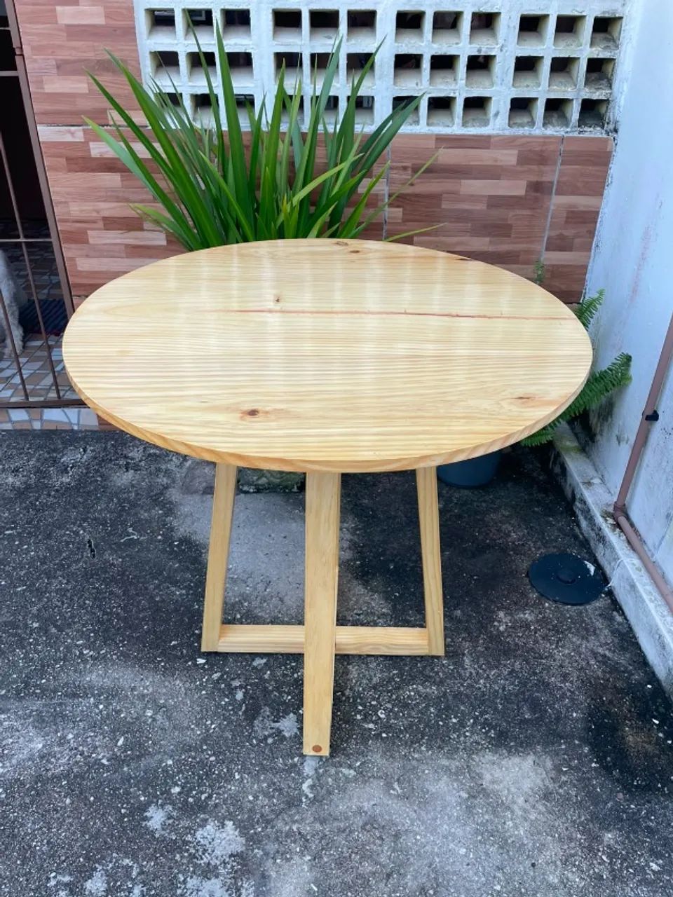 Mesa de Jantar Redonda - Trançada - Foto 4