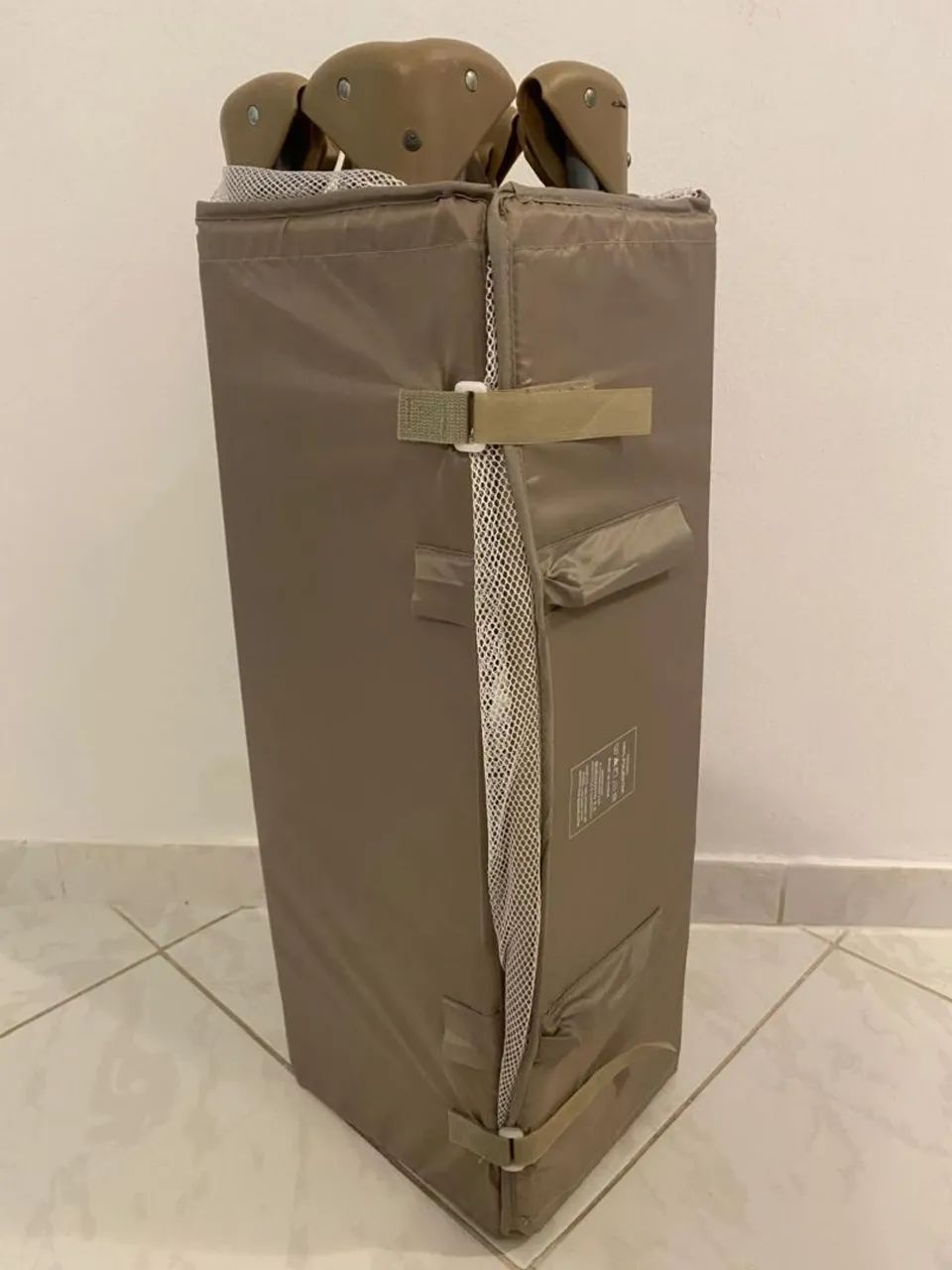 Cercado-Berço Portátil New Aconchego Burigotto - Completo + Colchão Extra - Foto 2