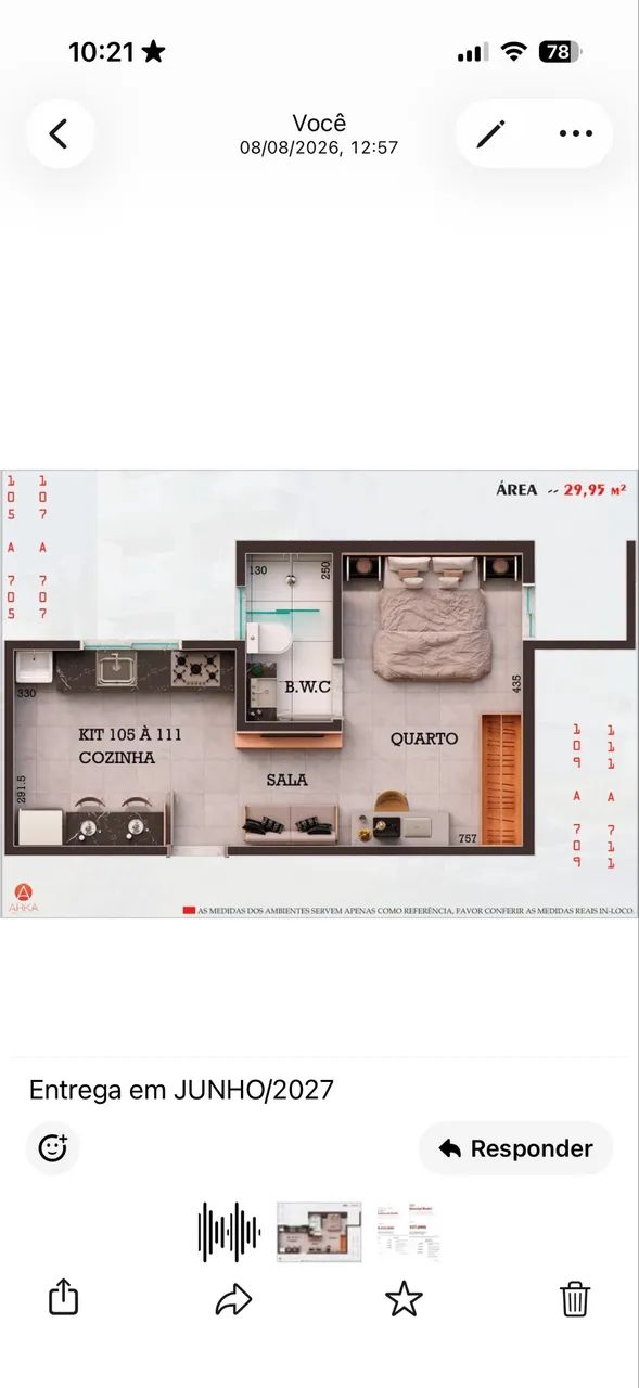 Vende-se kit na planta