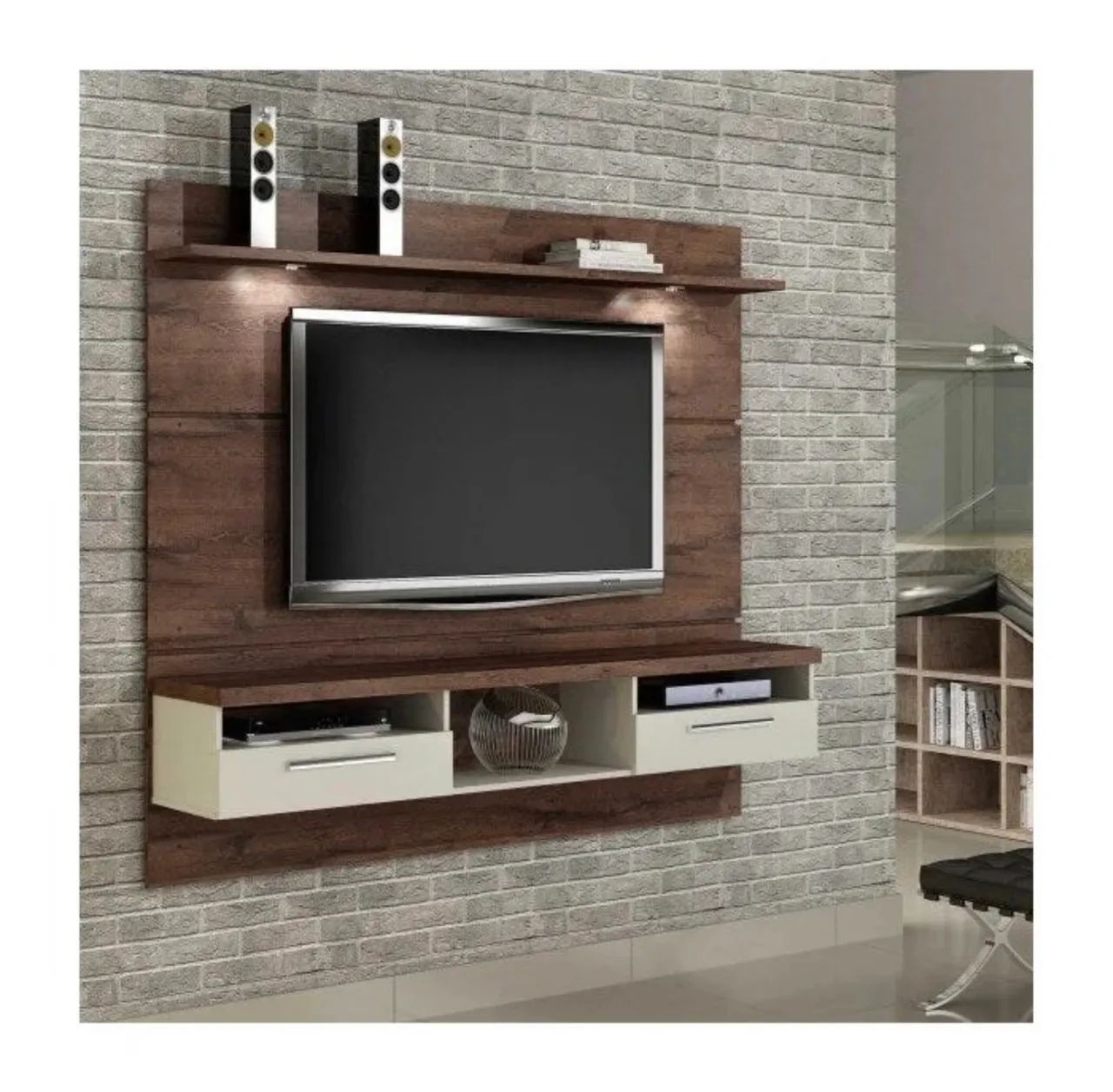 Painel Home Elegance com Iluminacao - Foto 2