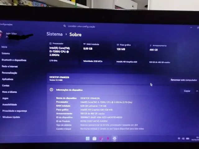 ? Dell Vostro 14-3868 ? Intel Core i5 + 8GB RAM - Foto 4