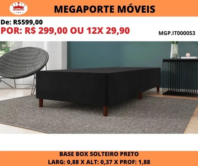 BASE BOX SOLTEIRO  - Foto 3