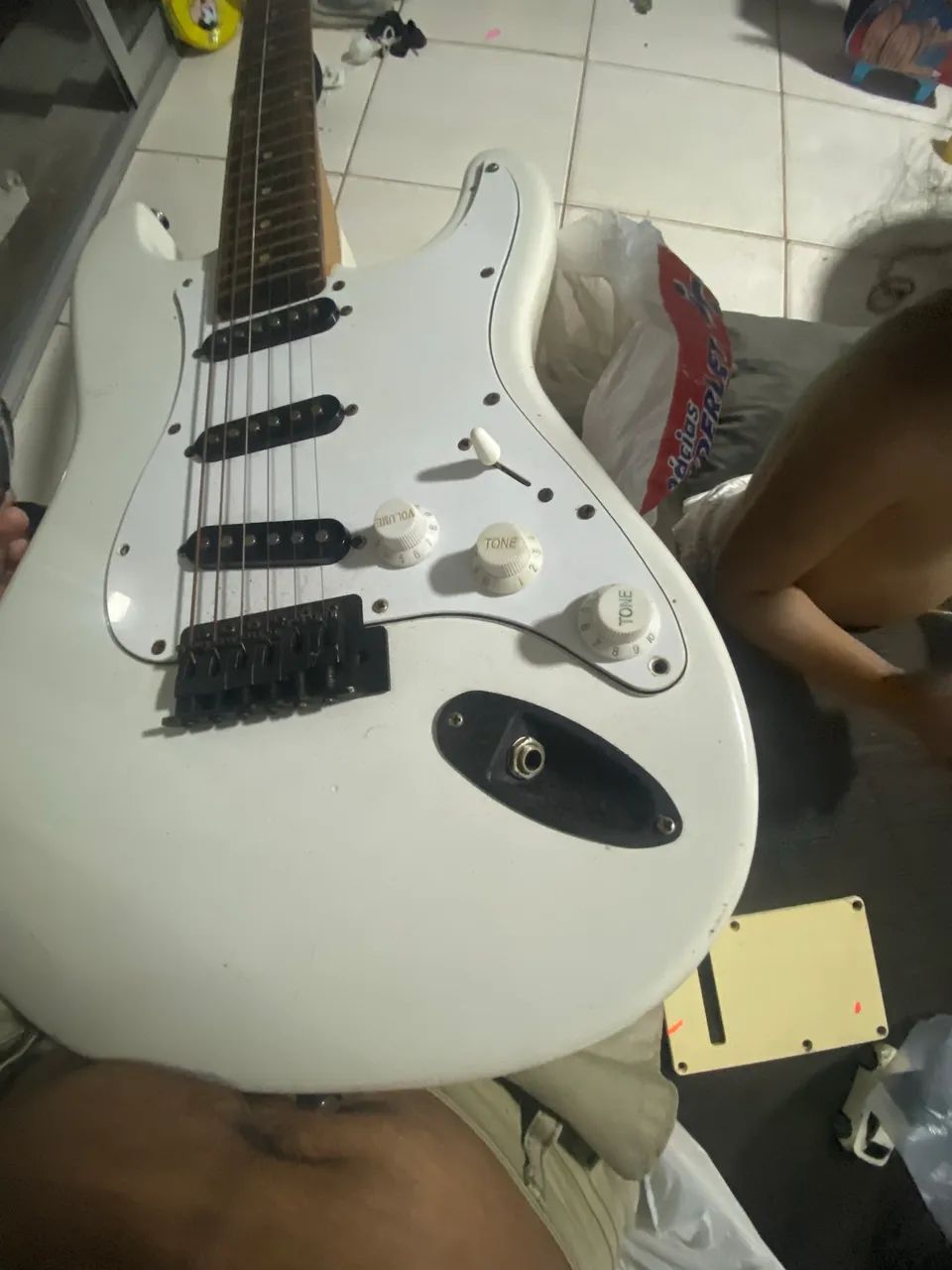 Guitarra+pedaleira - Foto 3