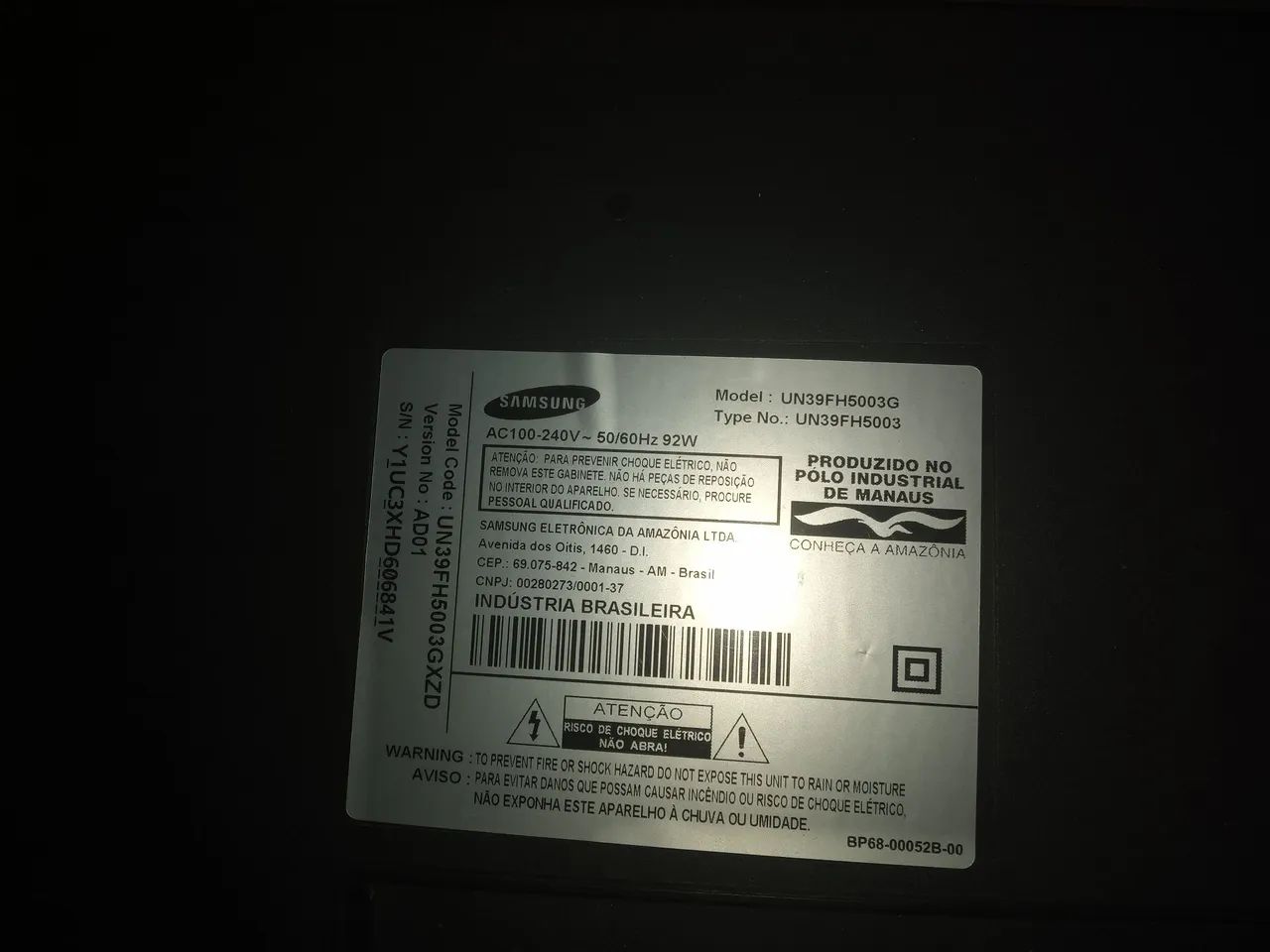 Tv Samsung un39fh5003 - Foto 3