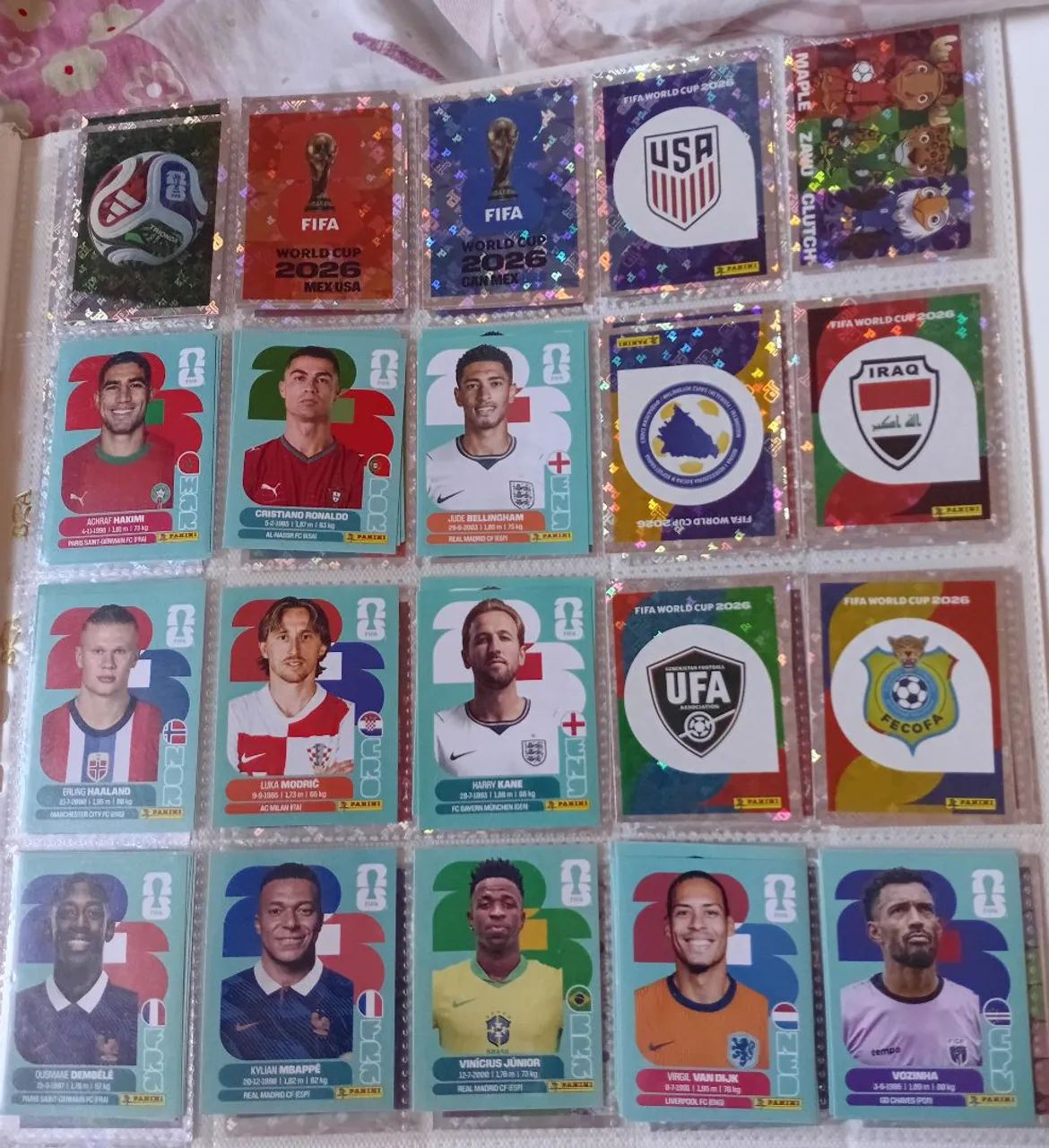 Figurinhas  avulsas da copa 2026 - Foto 3