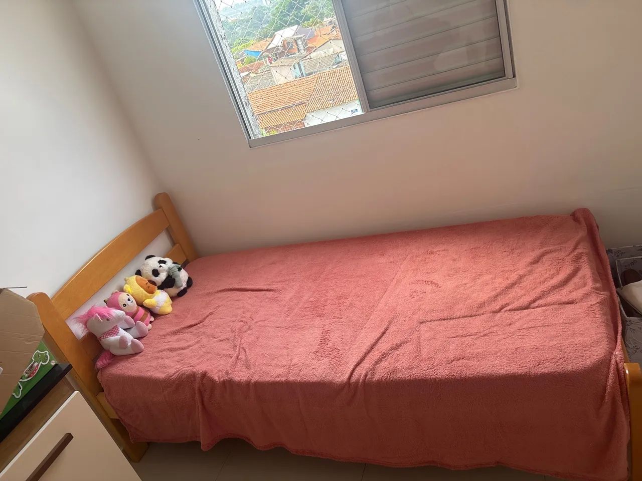 cama de solteiro COM COLCHÃO 