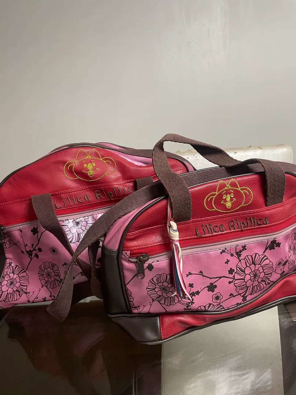 Jogo de 2 bolsas lilica ripilica grande e média  - Foto 2