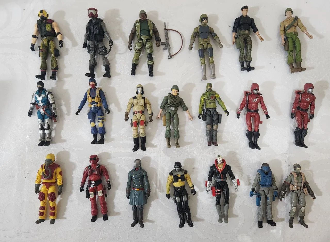 Boneco Comandos em Ação Gi Joe Hasbro 