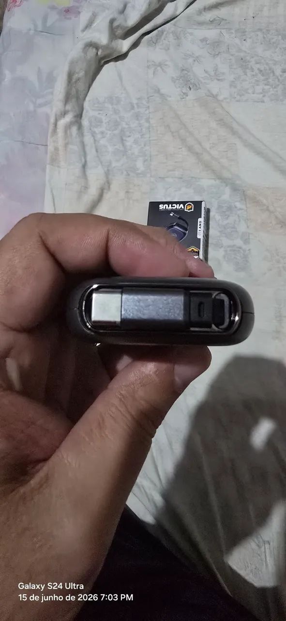 Gshield Cabo Victus USB-C para Tipo-C Retrátil - Foto 4