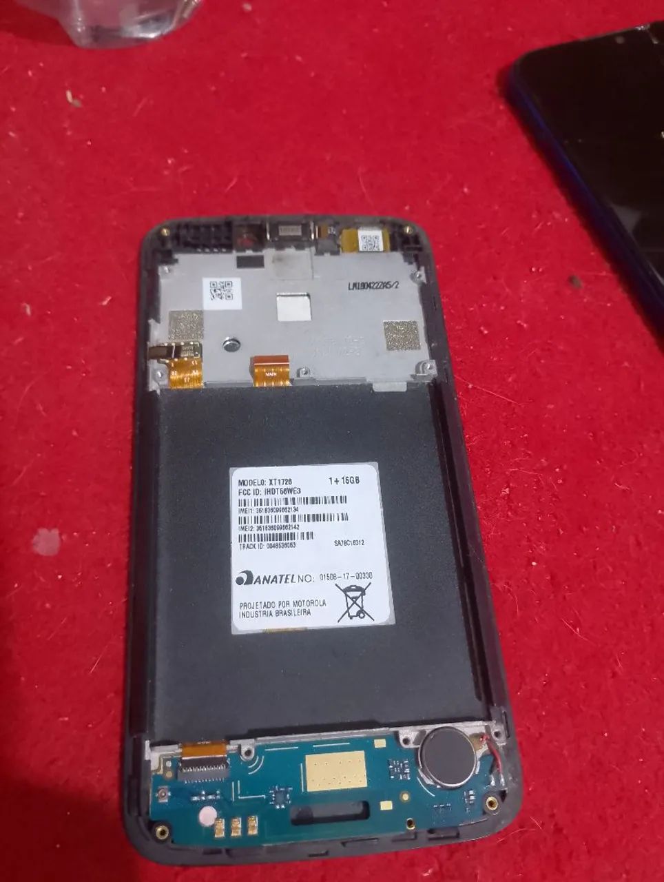 Display com aro para Motorola XT1726 - Foto 2