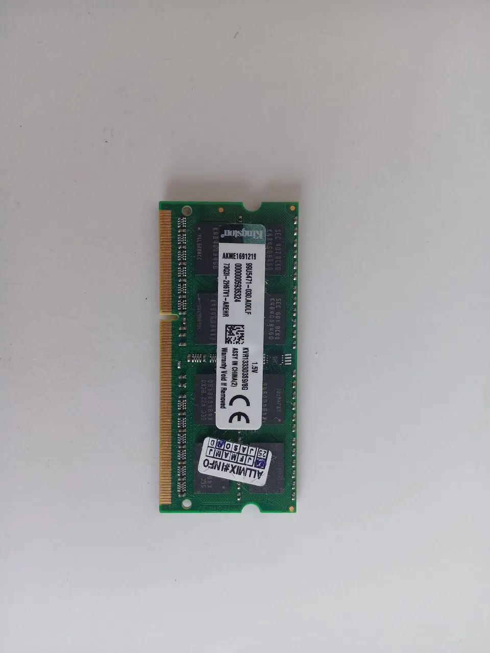 Memória ram NOTEBOOK 8gb DDR3 