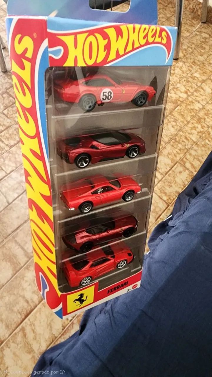 Pack Ferrari Hot Wheels  - Foto 4