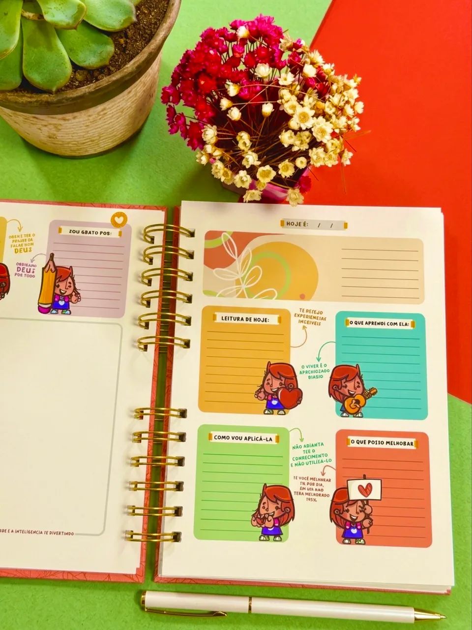 Agenda Devocional A5 Infantil  - Foto 3