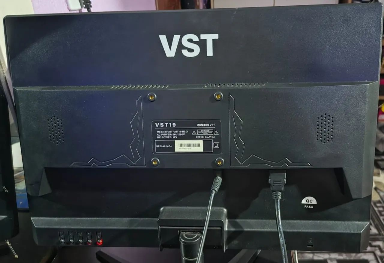 Monitor VST 19 LED - Pouco usado, completo - Foto 3