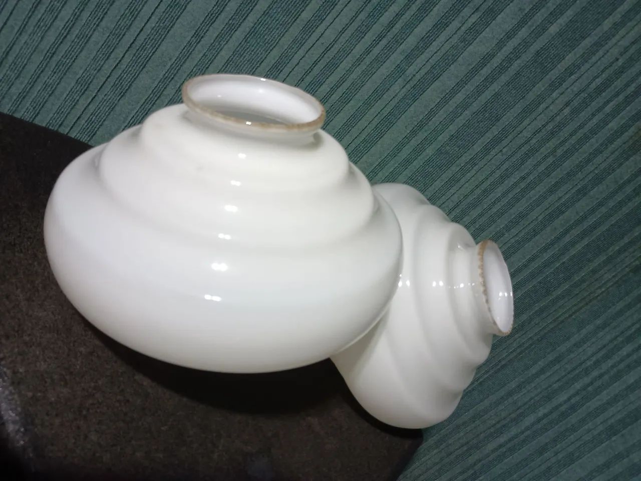 Lustre de vidro redondo - Foto 2