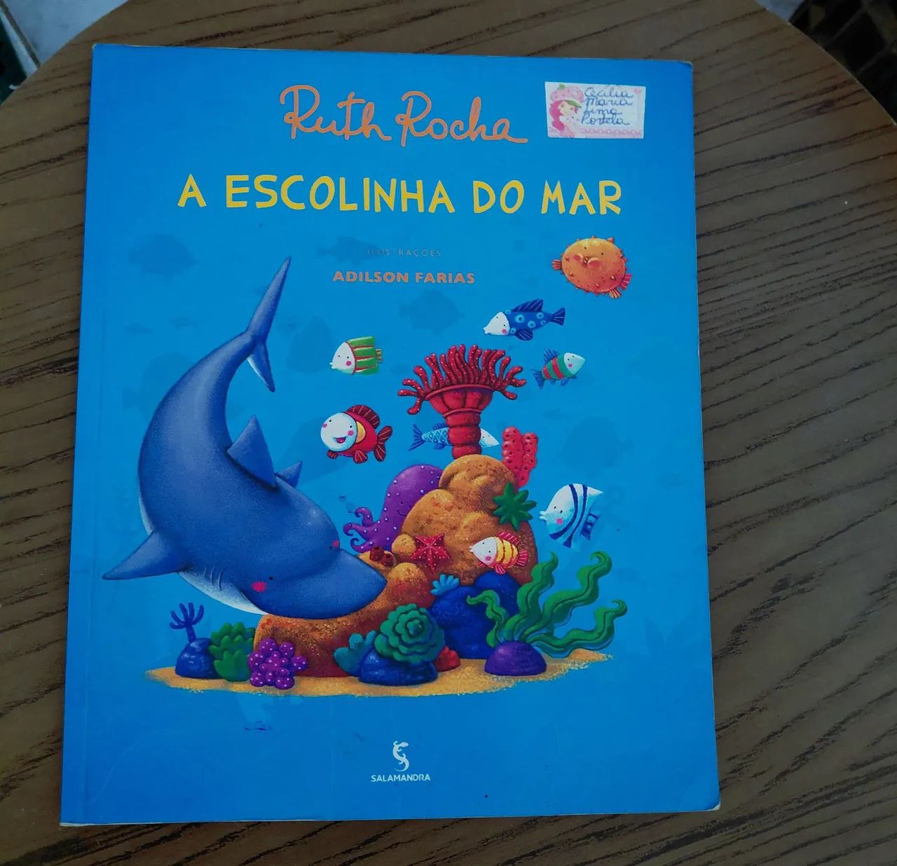 Livro " A escolinha do mar", Ruth Rocha 