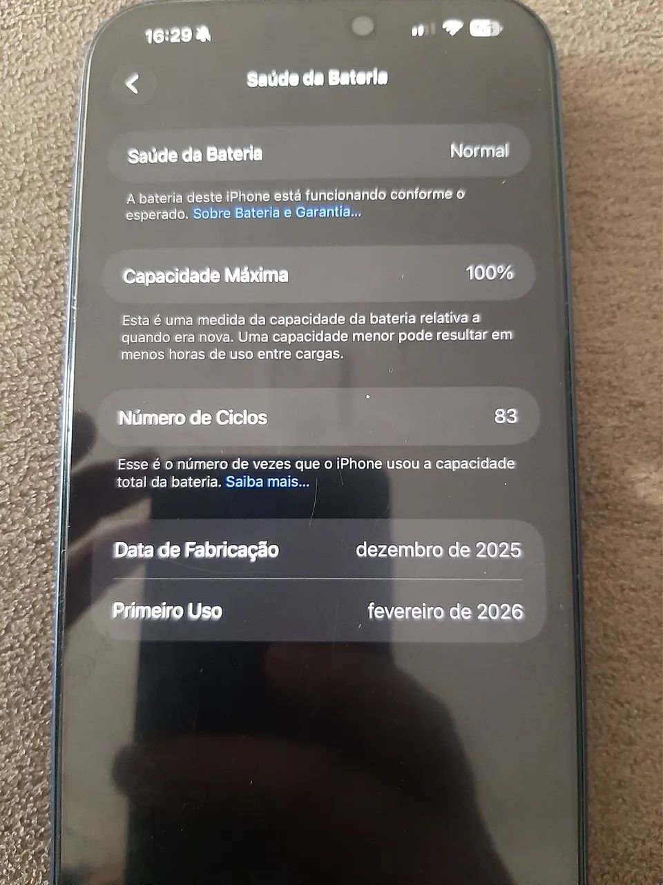 iPhone 17 pro Max 256 GB azul titânio  - Foto 5