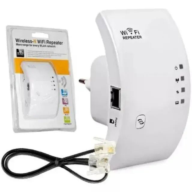 REPETIDOR WIFI SINAL WIRELESS AMPLIFICADOR EXTENSOR POTENTE.
