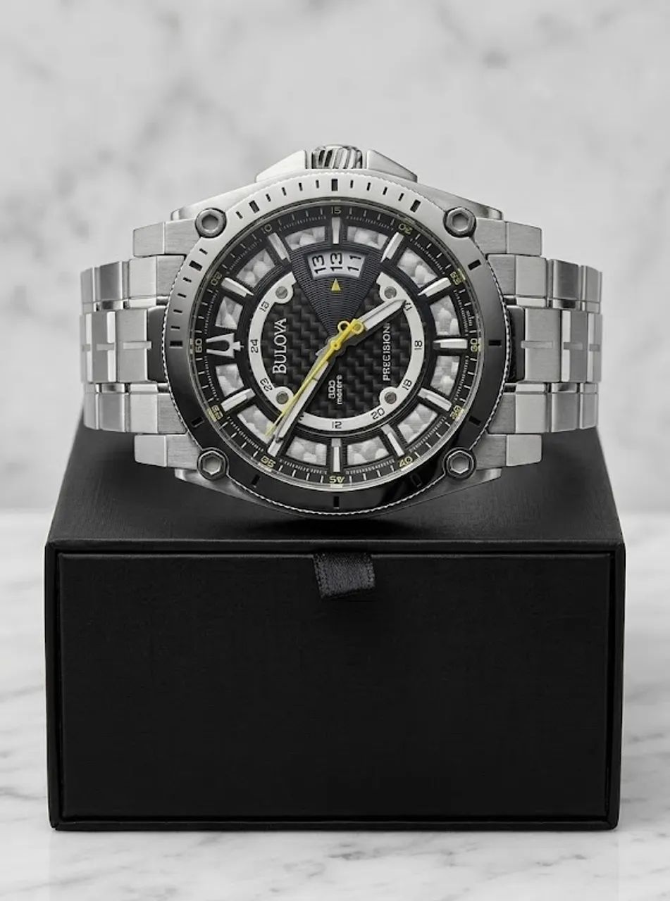 Bulova Precisionist 96B131 original espetacular - Acessórios