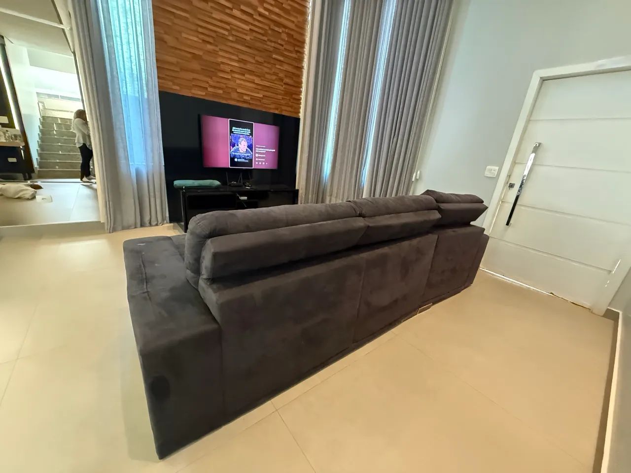 Sofá preto  - Foto 3