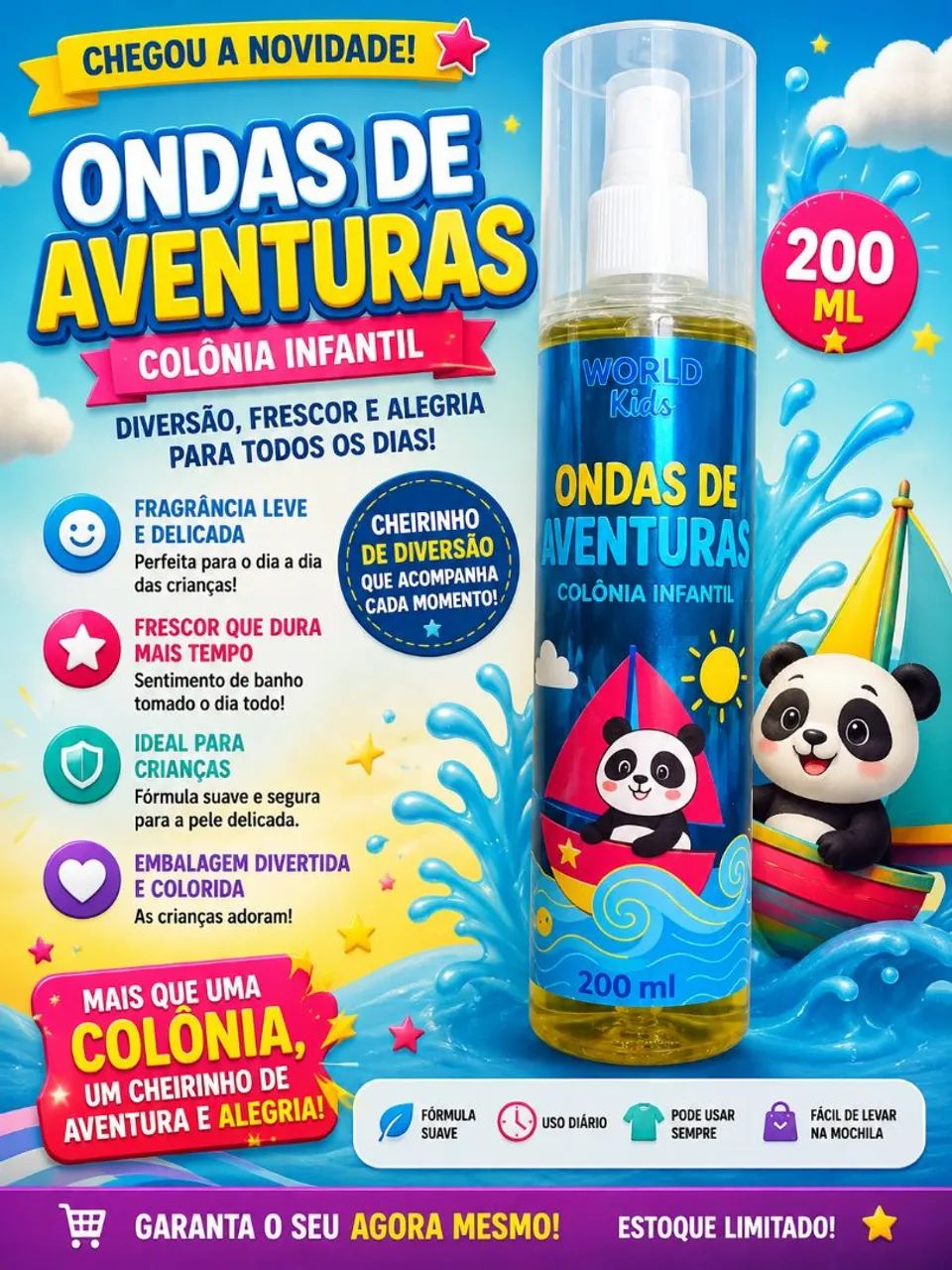 Body splash infantil - Foto 3